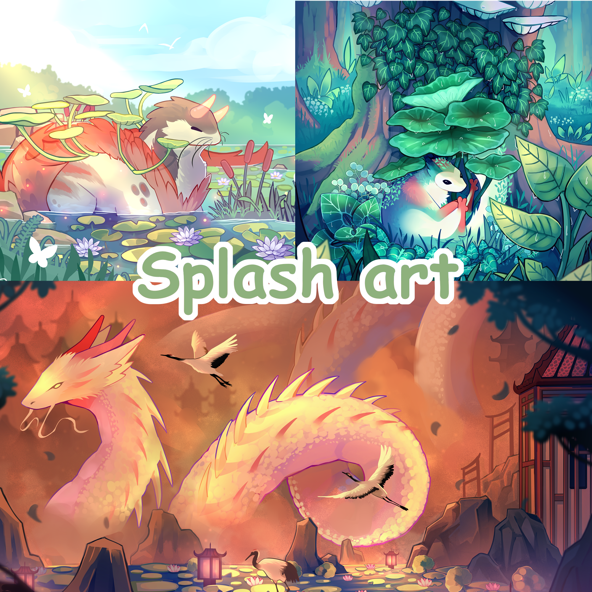 Splash Art Example